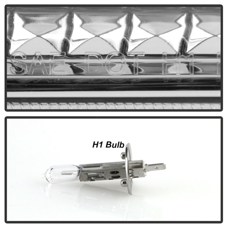 Spyder Ford F-250/350/450 08-10 V2 High-Power LED Headlights-Switch Back-Chrome PRO-YD-FS08PL-SBLB-C - 5087744