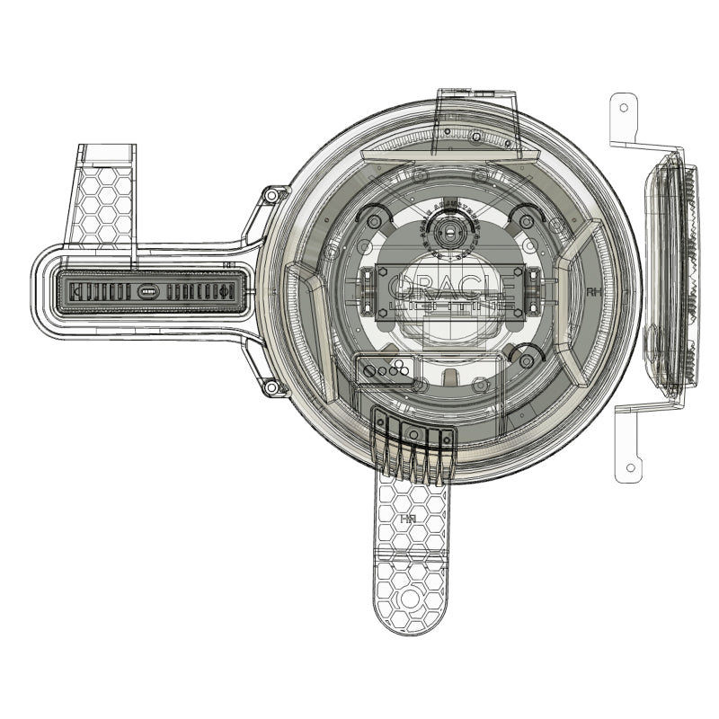 Oracle 2021+ Ford Bronco Oculus BI-LED Projector Headlights - 5886-005