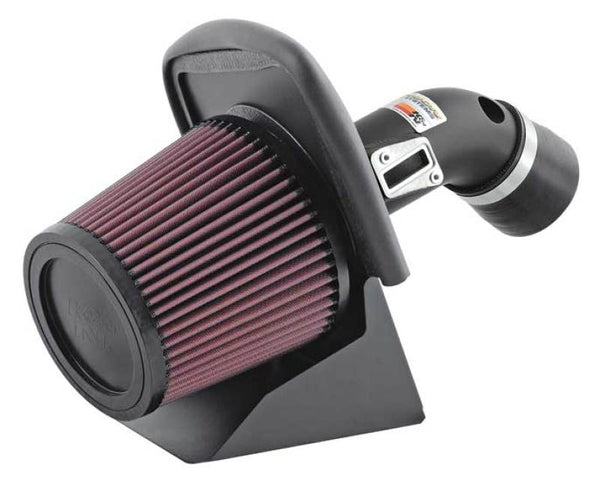 K&N 07-09 Ford Focus L4-2.0L Typhoon Short Ram Intake - 69-3513TTK for 2007-2009 Ford Focus - front view