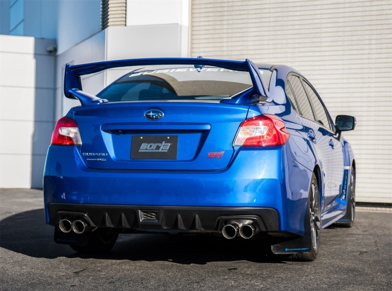 Borla 15-16 Subaru WRX / STI 2.5L S-Type Cat-Back Exhaust Quad Rd RL Tips - 140595
