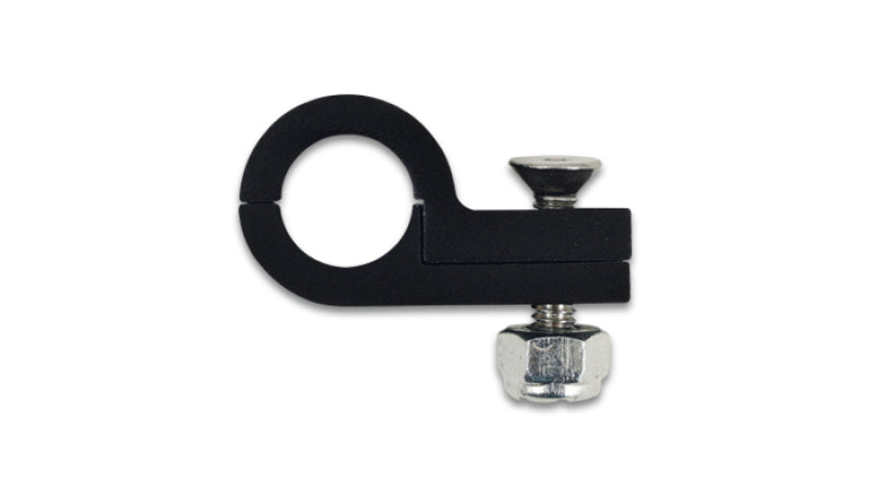 Vibrant Billet P-Clamp 5/16in ID - Anodized Black - 20668