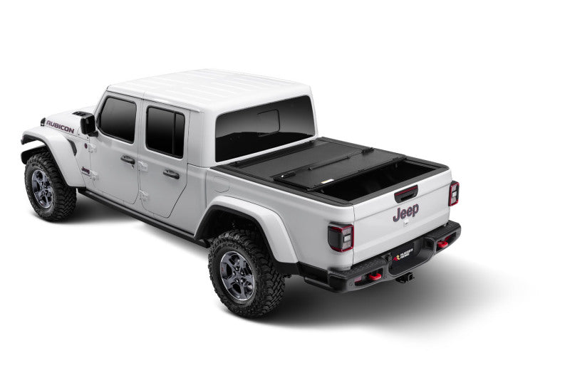 Rugged Ridge Armis Hard Folding With LINE-X Bed Cover 2020 JT - 13550.24 for 2020-2025 Jeep Gladiator - alternate view