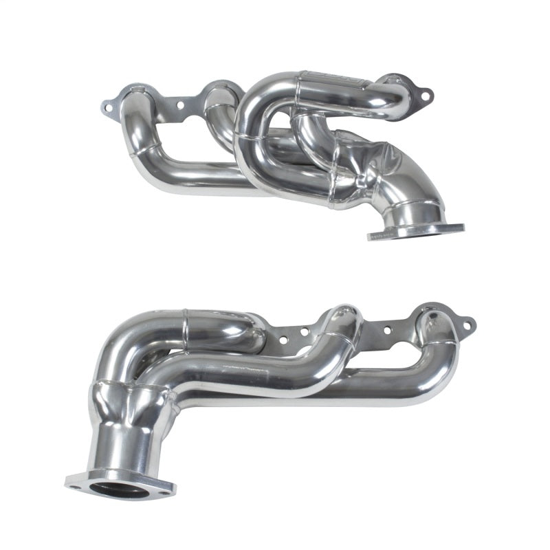 BBK 10-15 Camaro LS3 L99 Shorty Tuned Length Exhaust Headers - 1-3/4 Silver Ceramic - 40200