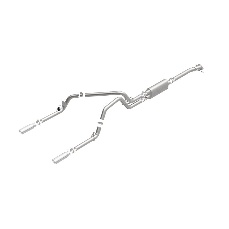 MagnaFlow Stainless Cat-Back Exhaust 2015 Chevy Colorado/GMC Canyon Dual Split Rear Exit 3.5in - 19019