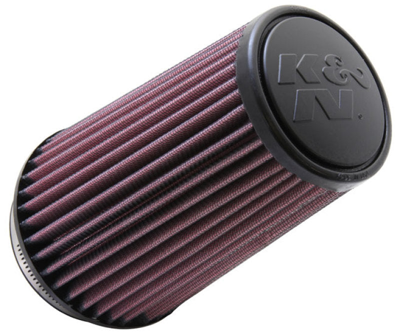 K&N Filter Universal Rubber Filter 3 1/2 inch Flange 4 5/8 inch Base 3 1/2 inch Top 7 inch Height - RU-3130 by K&N Engineerin