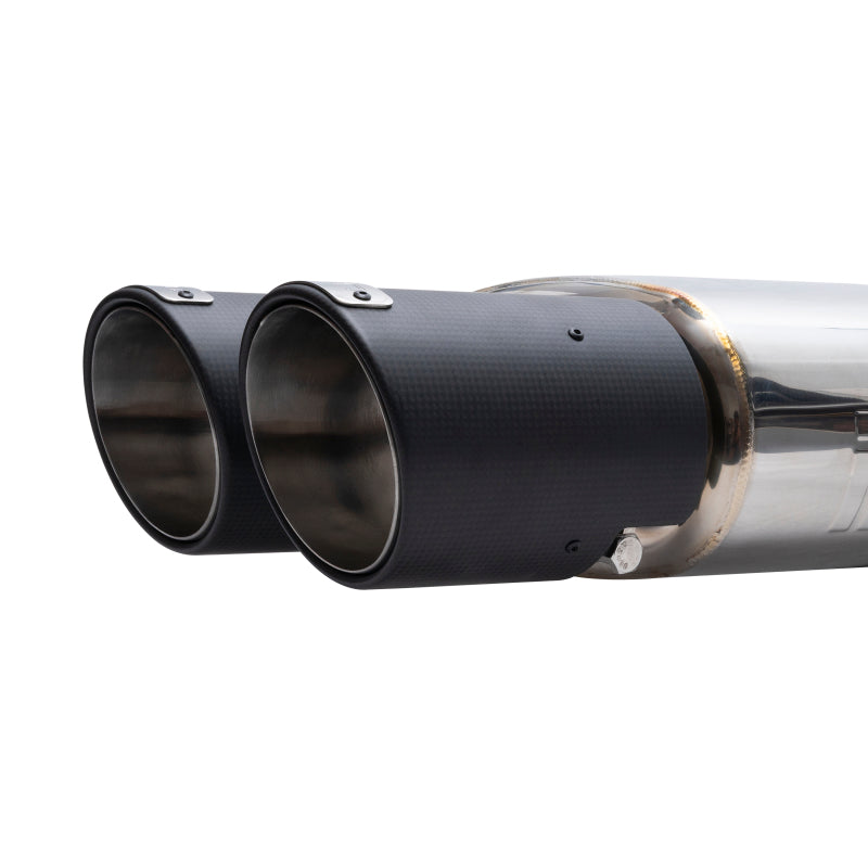 Injen 19-21 Hyundai Veloster L4 1.6L Turbo Performance Stainless Steel Axle Back Exhaust System - SES1342AB
