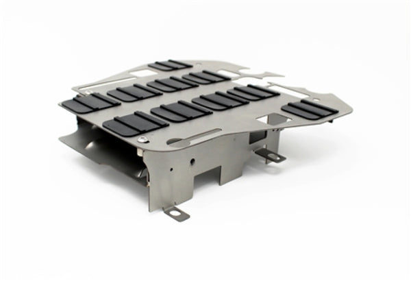 Torque Solution Oil Baffle Windage Tray (Race): Subaru EJ20/EJ25 - TS-SU-599-BR for 2008-2021 Subaru WRX STI - front view