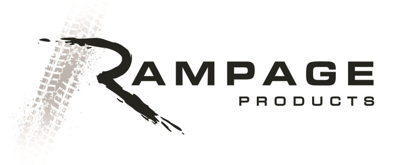 Rampage 07-22 Jeep Wrangler JL/JK &amp; 20-22 Gladiator JT Rock Rage Front Bumper - Black