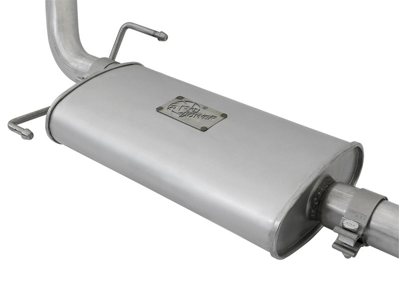 aFe Scorpion 2-1/2in Aluminized Steel Cat-Back Exhaust w/ Black Tips 07-17 Toyota FJ Cruiser V6 4.0L - 49-06039-B
