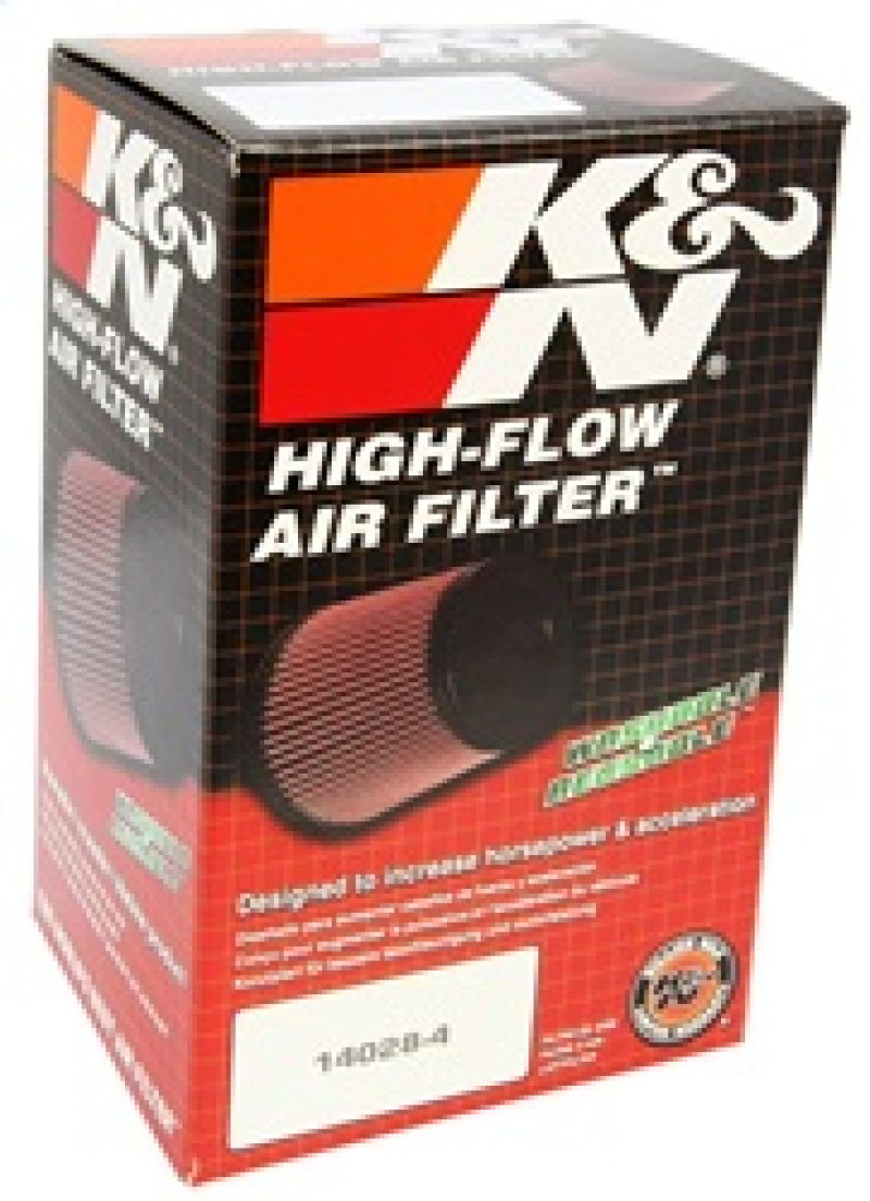 K&N Filter Universal Rubber Filter 3 1/2 inch Flange 5 inch Base 3 1/2 inch Top 4 inch Height - RU-2990 by K&N Engineering - 