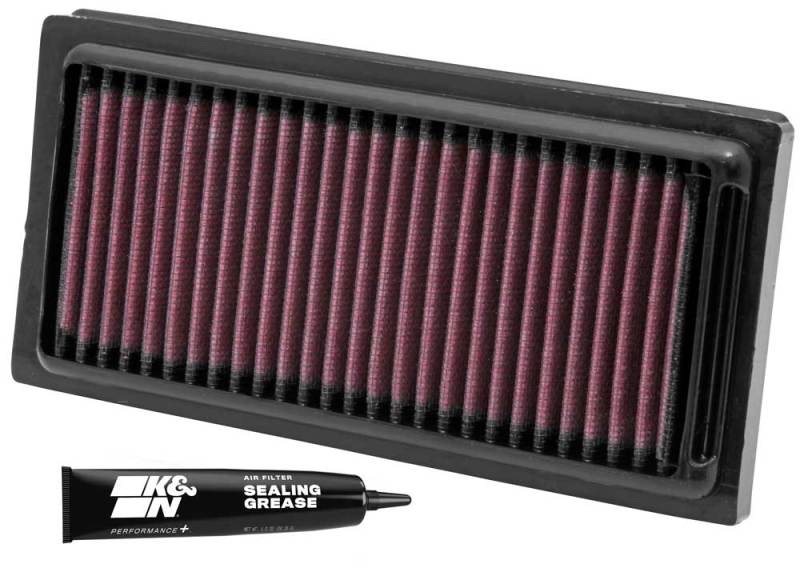 K&amp;N 08-09 Harley Davidson XR1200 74 CI / 10-12 XR1200X Sportster 74 CI Replacement Air Filter - HD-1208