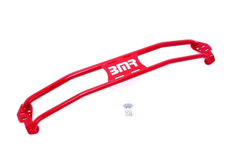 BMR 11-15 5th Gen Camaro Front 2-Point Strut Tower Brace - Red - STB017R for 2010-2015 Chevrolet Camaro