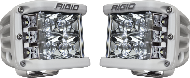 Rigid Industries D-SS - Spot - Set of 2 - White Housing - 862213