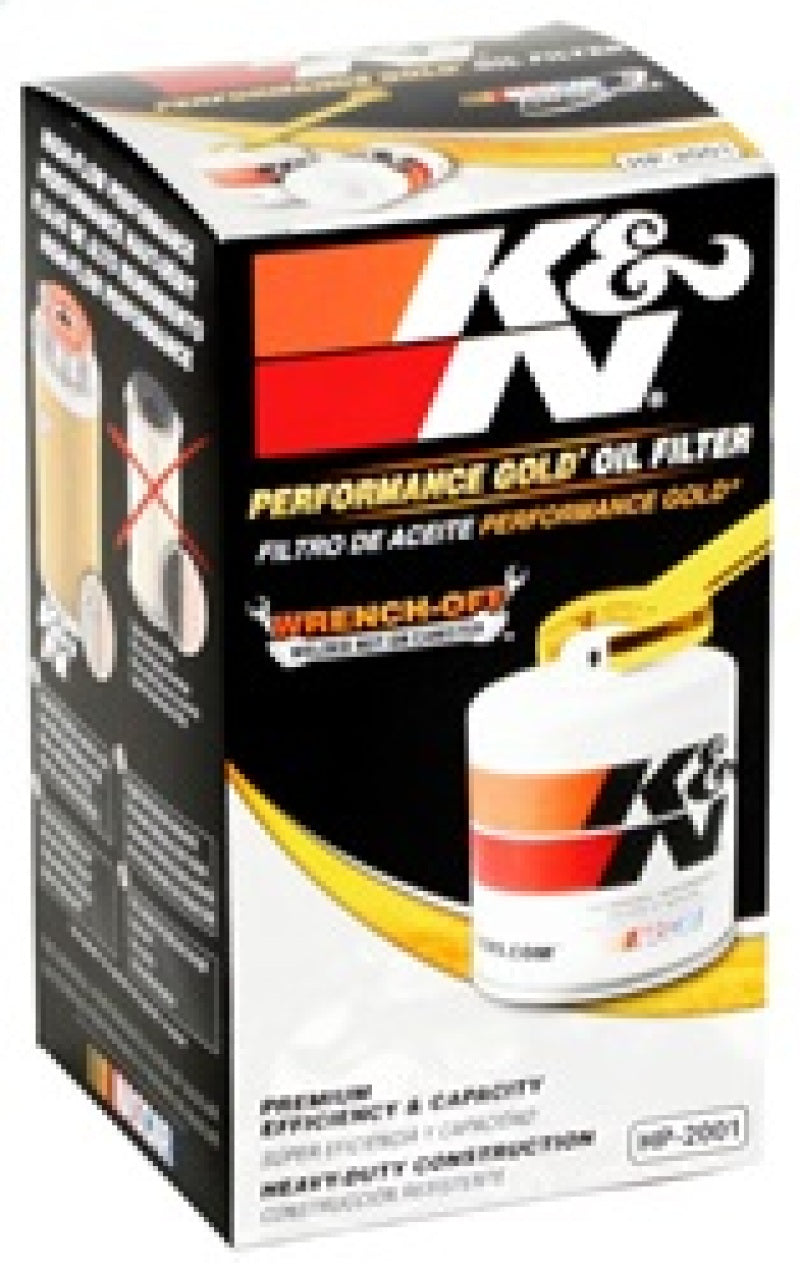 K&amp;N Oil Filter OIL FILTER; AUTOMOTIVE - HP-2001