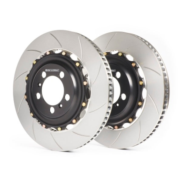 GiroDisc 2020+ Toyota GR Supra 3.0L Front Slotted Rotors - A1-307 for 2020-2025 Toyota GR Supra
