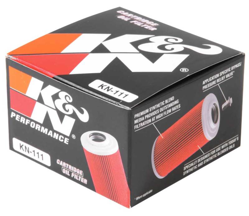 K&amp;N Honda 2.719in OD x 1.781in H Oil Filter - KN-111