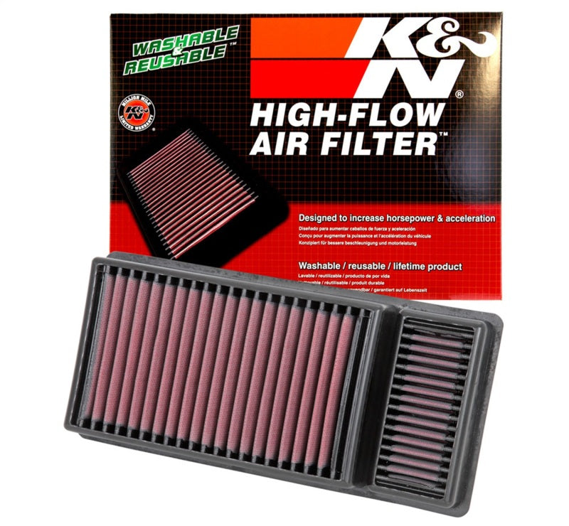 K&N Replacement Panel Air Filter for 11-15 Ford F-250/F-350/F-450/F-550 Super Duty 6.7L V8 Diesel - 33-5010