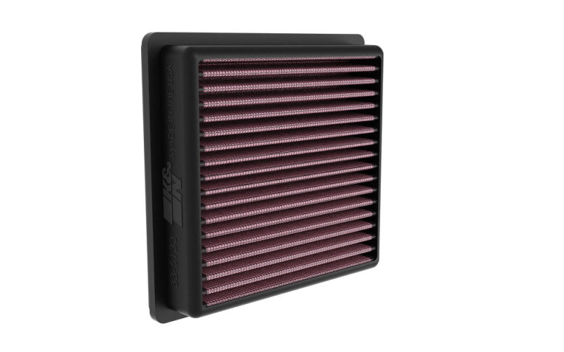 K&N 18-23 Lexus LC500 V8-5.0L Replacement Air Filter - 33-5133 for 2018-2025 Lexus LC - angle view