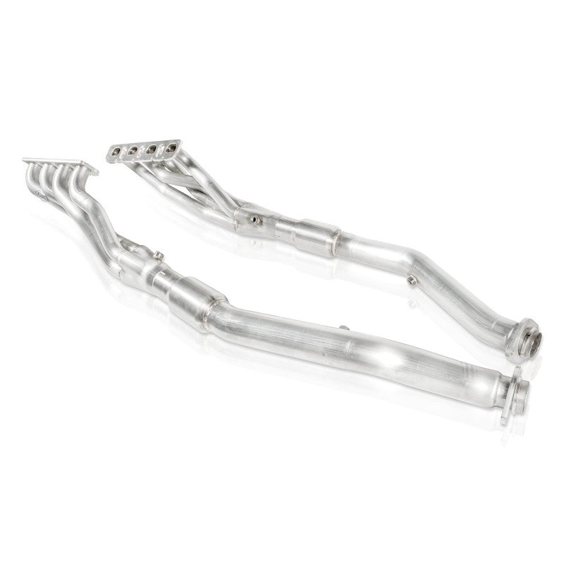 Stainless Works 2018 Jeep TrackHawk 6.2L Headers 1-7/8in Primaries High-Flow Cats 3in Leads - JEEP1862HCAT