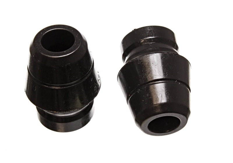 Energy Suspension 97-06 Jeep Wrangler YJ/TJ Black Front Bump Stop Set (Set of 2) - 2.9101G for 1987-2018 Jeep Wrangler