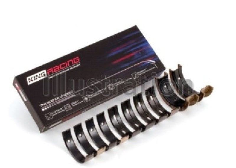 King Mitsubishi 4G63/4G64 7 Bolt 2nd Gen DSM and EVO I-IV (Size 0.25mm) Performance Main Bearing Set - MB5209XP0.25