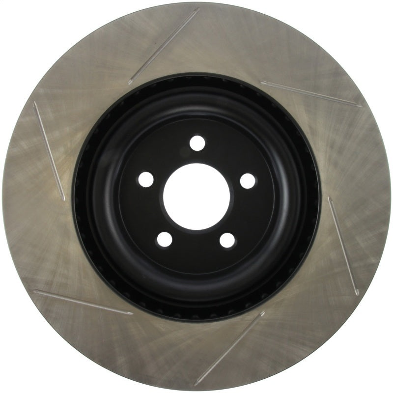 StopTech 2015 Ford Mustang GT w/ Brembo Brakes Left Front Slotted Brake Rotor - 126.61116SL