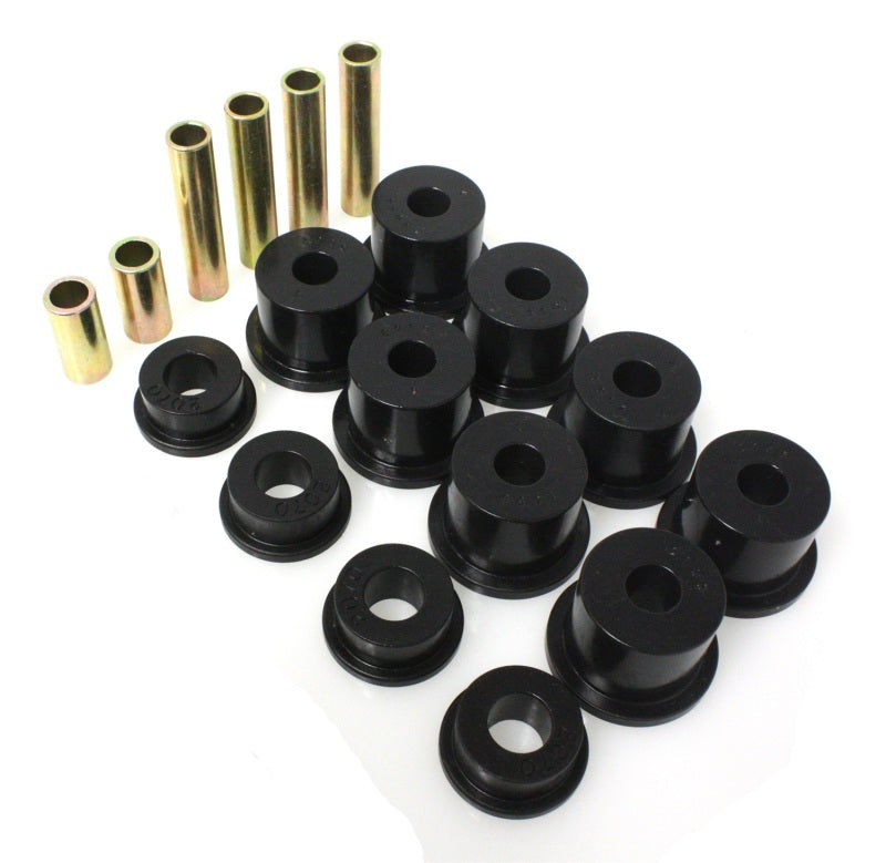 Energy Suspension 80-98 Ford F250/F350 4WD w/ 2 inch ID Black Front Spring Bushing Set - 4.2121G
