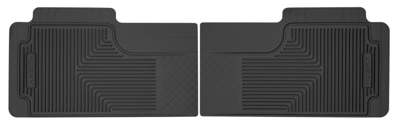 Husky Liners 80-12 Ford F-150/00-05 Ford Excursion Heavy Duty Black 2nd Row Floor Mats - 52011