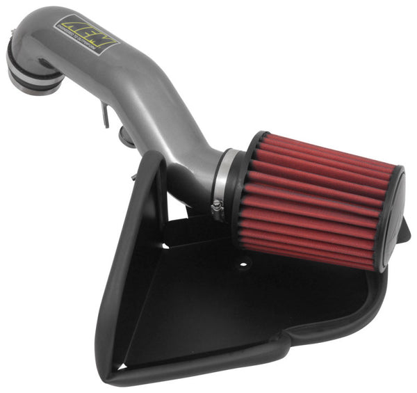 AEM Cold 2015-2016 Audi A3 L4-2.0L F/I Silver Cold Air Intake - 21-802C for 2016-2026 Volkswagen GTI - front view