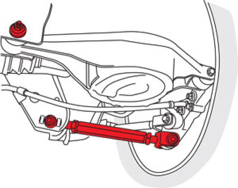 SPC Performance 03-08 Nissan 350Z/03-07 Infiniti G35 Rear Adjstbl Camber Arms w/Toe Cams&amp;Lock Plates