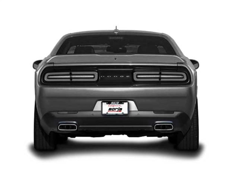 Borla 15-16 Dodge Challenger R/T 5.7L Dual Rectangle Angle Cut Dual Split Rear Exit S-Type Exhaust - 140627