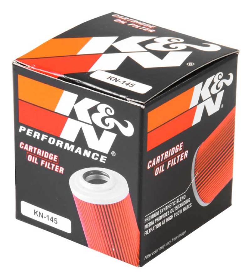 K&N Yamaha / MUZ / MZ / Sachs / Aprilia / Derbi 2.156in OD x 2.313in H Oil Filter - KN-145