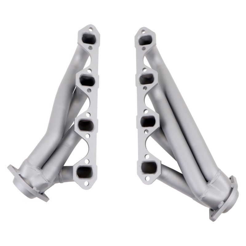 BBK 79-93 Mustang 351 Swap Shorty Unequal Length Exhaust Headers - 1-5/8 Titanium Ceramic - 1511