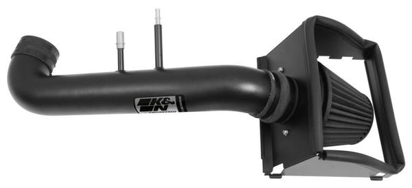 K&N 2015 Ford F150 5.0L V8 Blackhawk Performance Intake Kit - 71-2591 for 2015-2020 Ford F 150 - front view