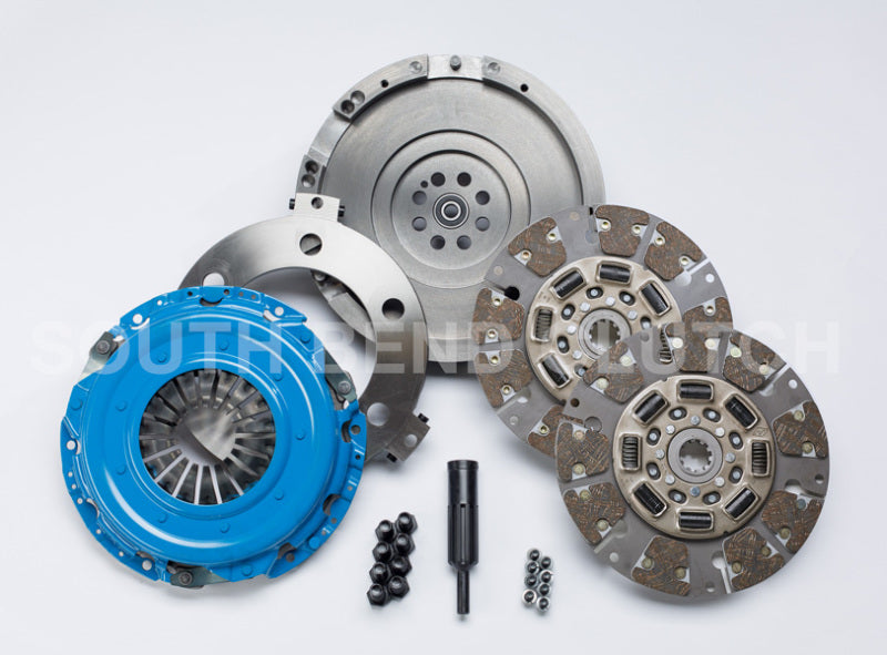 South Bend Clutch 01-09/2005 Chevy 6.6L Duramax LLY-LB7 Street Dual Disc Clutch Kit - SDDMAXY-ORG