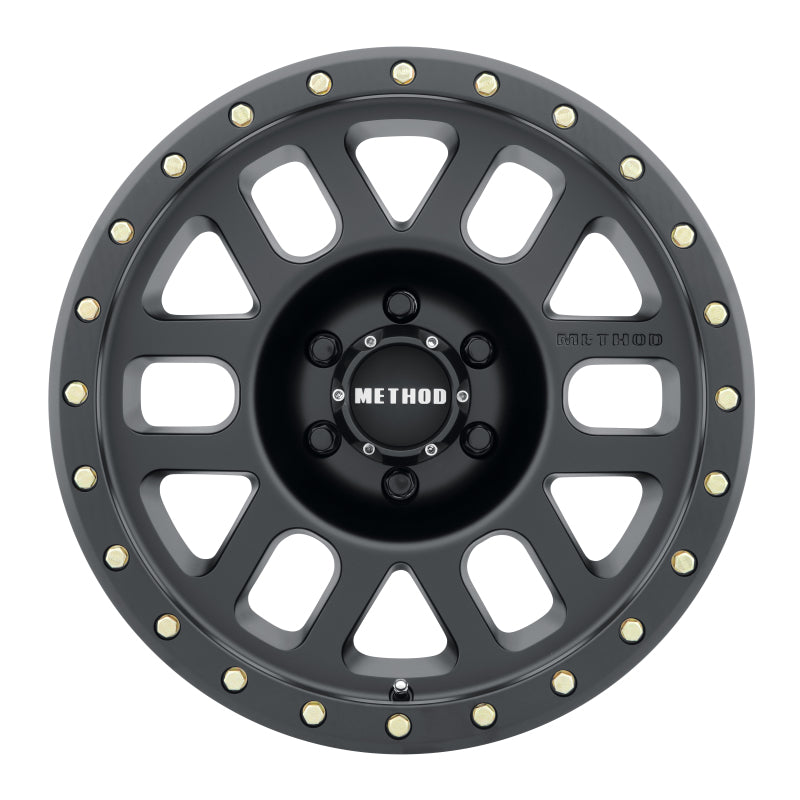 Method MR309 Grid 18x9 +18mm Offset 6x135 94mm CB Matte Black Wheel - MR30989016518