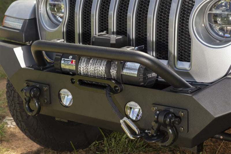 Rugged Ridge Spartan Front Bumper HCE W/Overrider 18-20 Jeep Wrangler JL/JT - 11548.41