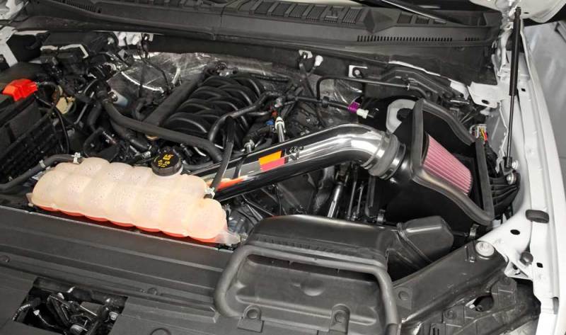 K&amp;N 15 Ford F150 5.0L V8 F/I High Flow Performance Intake Kit - 77-2591KP