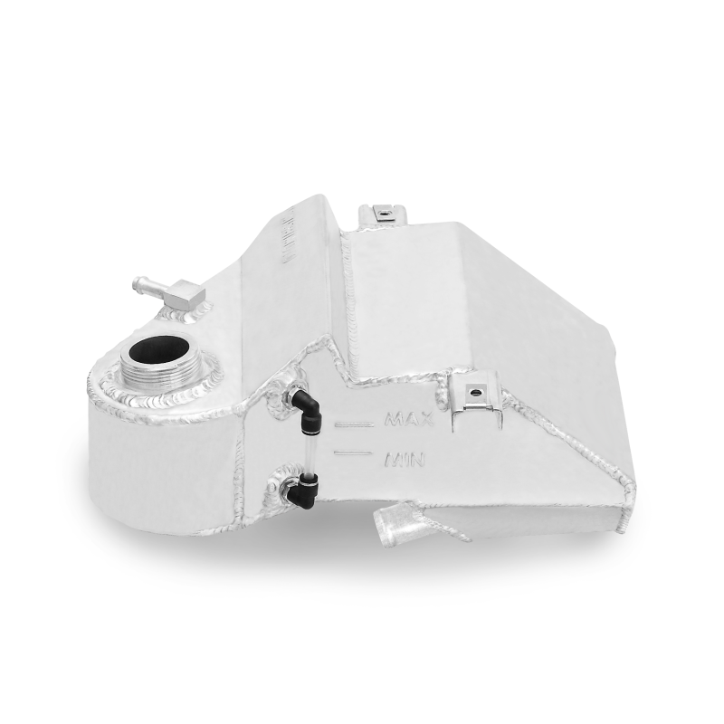 Mishimoto 03-07 Ford 6.0L Powerstroke Aluminum Degas Bottle - Polished - MMRT-F2D-03P