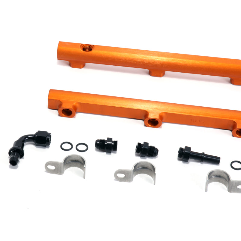 BBK 05-14 Dodge Hemi 5.7/6.1 High Flow Billet Aluminum Fuel Rail Kit (Non Trucks) - 5019
