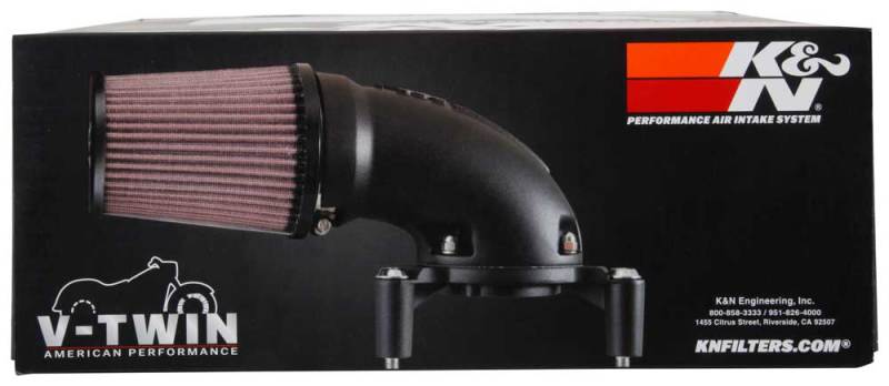 K&amp;N 01-17 Harley Davidson Softail / Dyna FI Performance Air Intake System - 57-1137