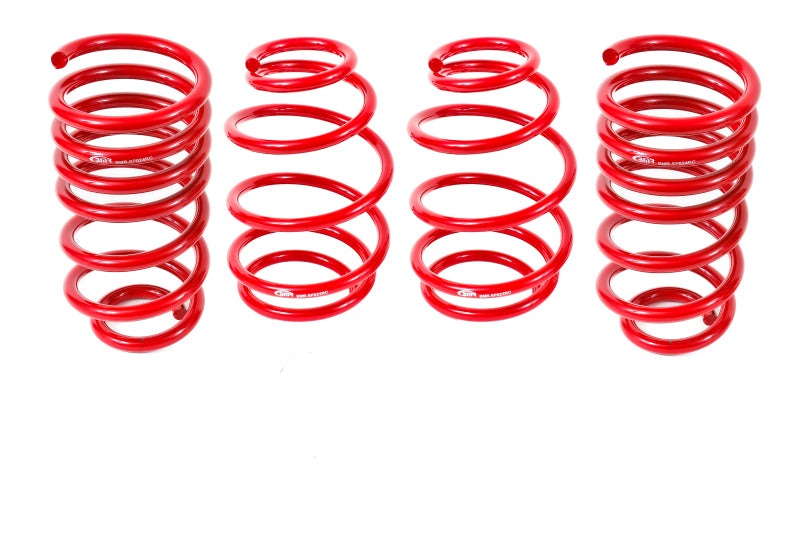 BMR 10-15 5th Gen Camaro V8 Lowering Spring Kit (Set Of 4) - Red - SP022R for 2010-2015 Chevrolet Camaro - front view