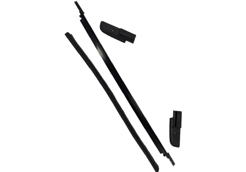 Rampage 2018+ Jeep Wrangler JL (2 &amp; 4 Door) Soft Top Tailgate Bar - Black - 87136