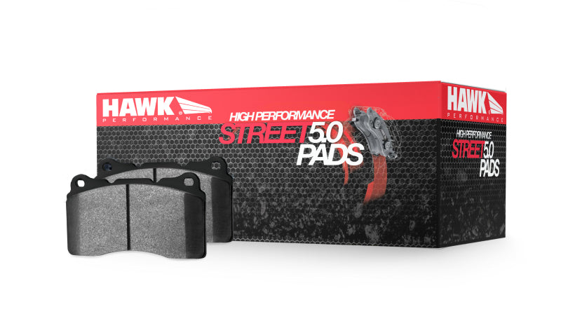 Hawk 2006-2006 Mazda MX-5 Miata Club Spec HPS 5.0 Front Brake Pads - HB522B.565 for 2006-2014 Mazda MX 5 Miata - alternate vi