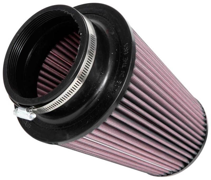 K&N Universal Clamp-On Air Filter 4in FLG / 6-1/2in B / 4-1/2in T / 8in H - RU-1027