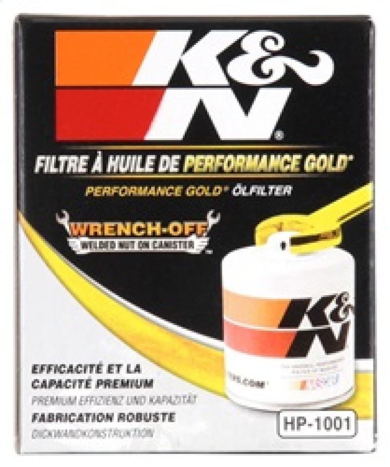 K&amp;N Chevy / Pontiac / GMC / Buick Performance Gold Oil Filter