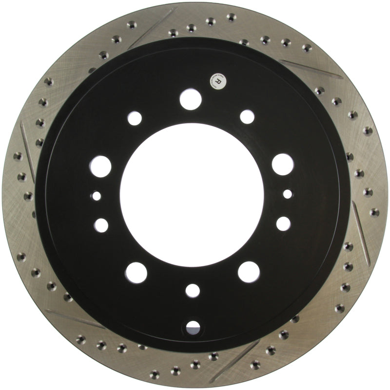 StopTech Slotted &amp; Drilled Sport Brake Rotor - 127.44157R