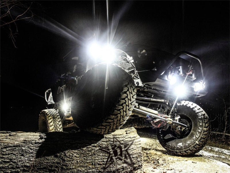 Rigid Industries Rock Light Kit- Amber (6 lights) - 400293 by Rigid Industries - installed view