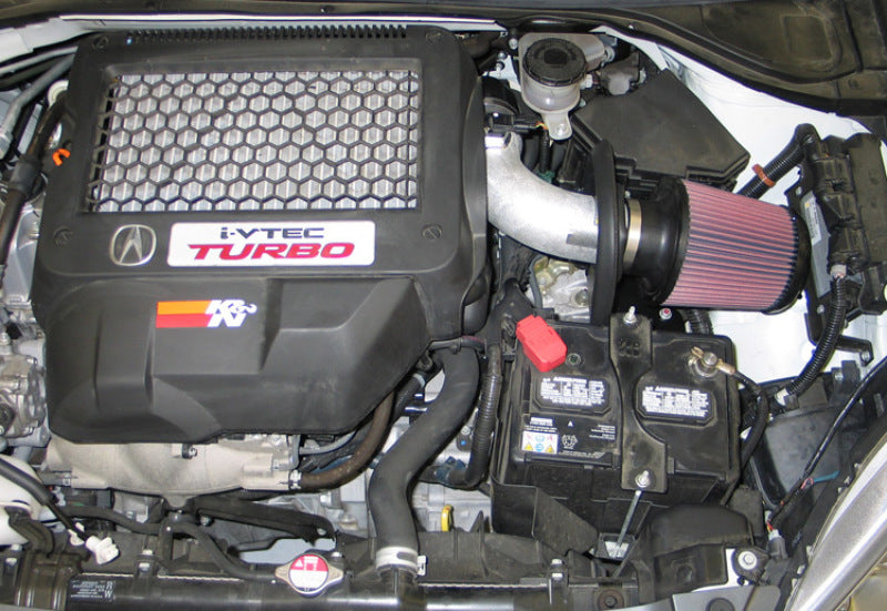 K&amp;N 07-08 Acura RDX L4-2.3L Silver Typhoon Short Ram Intake - 69-0017TS