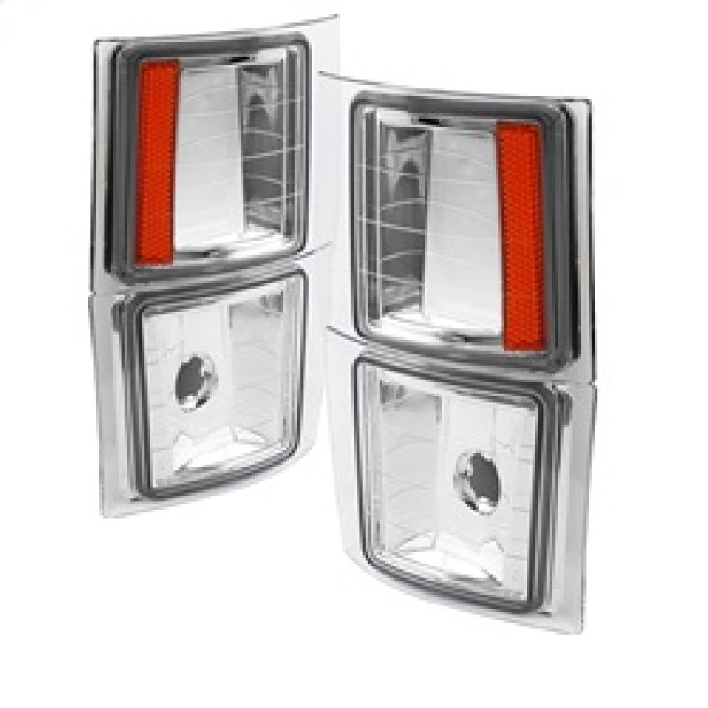Xtune Chevy Suburban 94-98 4 pcs Corner Lights Smoked CCL-JH-CCK88-SM-AM - 5069863